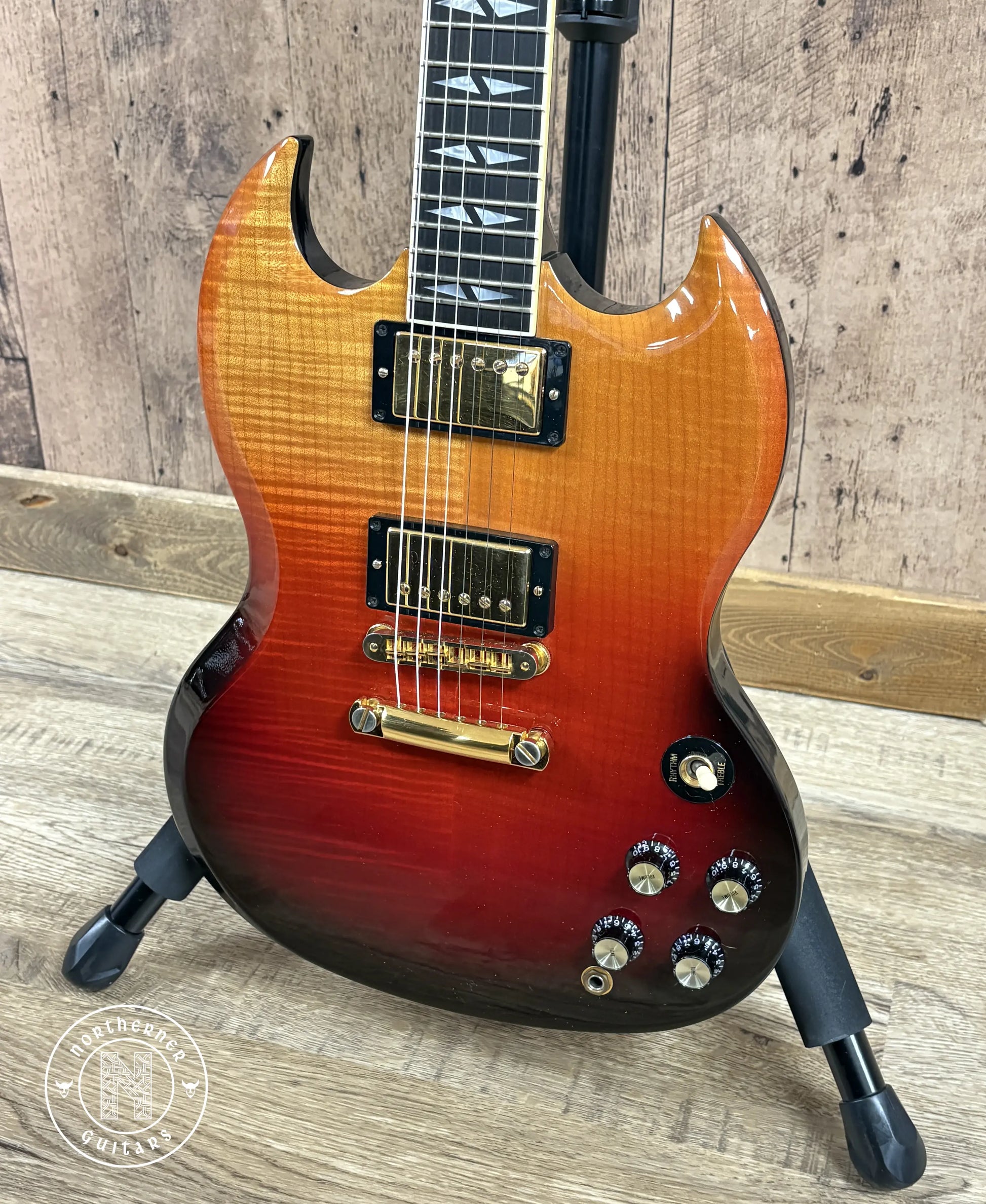 USED Gibson SG Supreme 2005 Lava Burst - Northerner Guitars