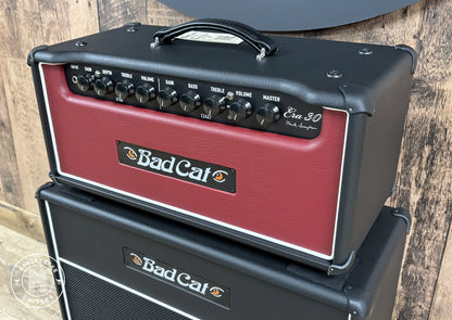 NEW Bad Cat Era 30 Guitar Amp Head 2025 Ebony w/ Burgundy Front Panel - Northerner Guitars
