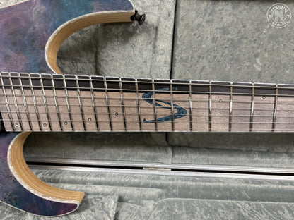 NEW Skervesen Raptor 7FF 2025 Poplar Burl "Nebula" - Northerner Guitars