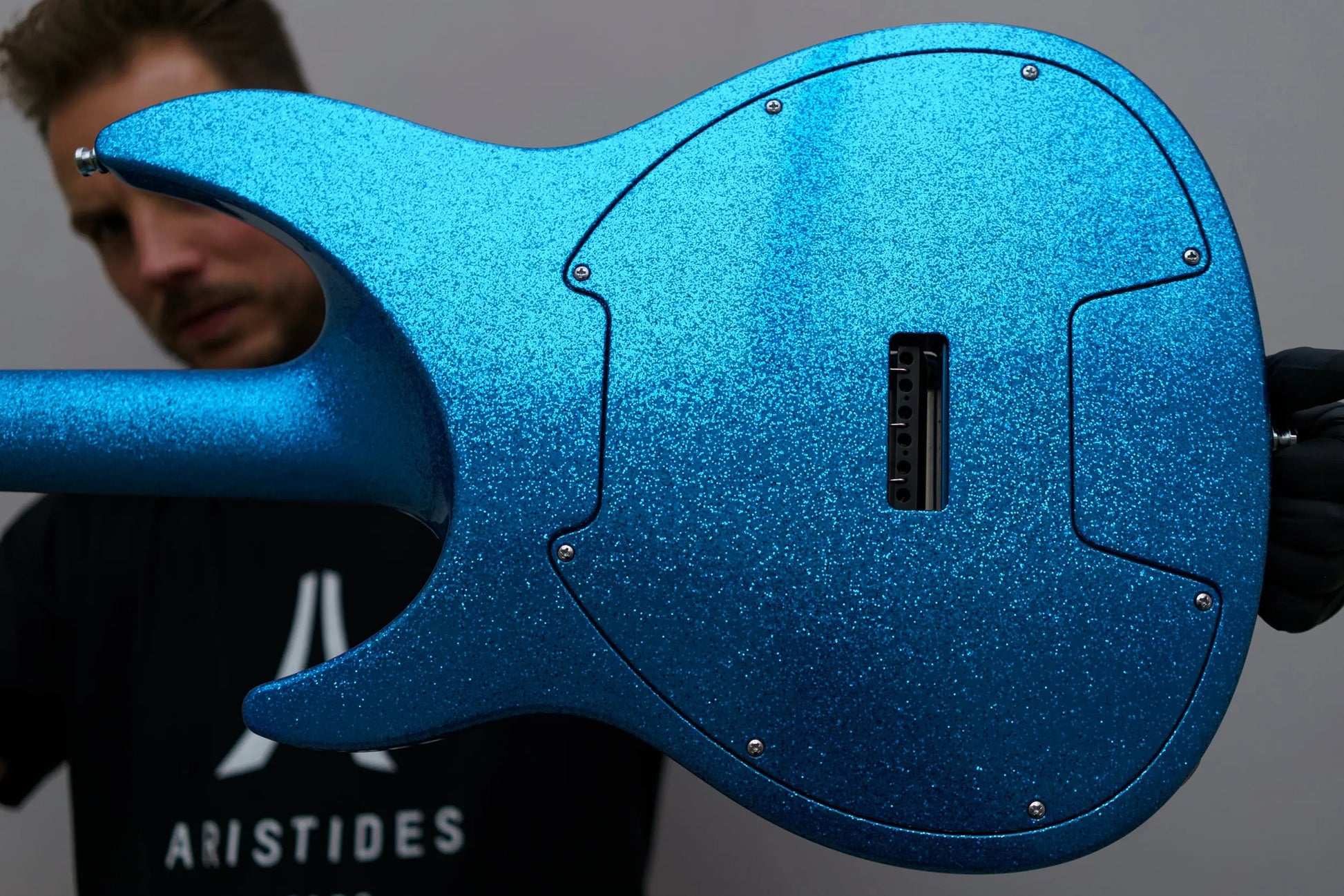 NEW Aristides 060 2024 Deep Sky Blue Sparkle - Northerner Guitars