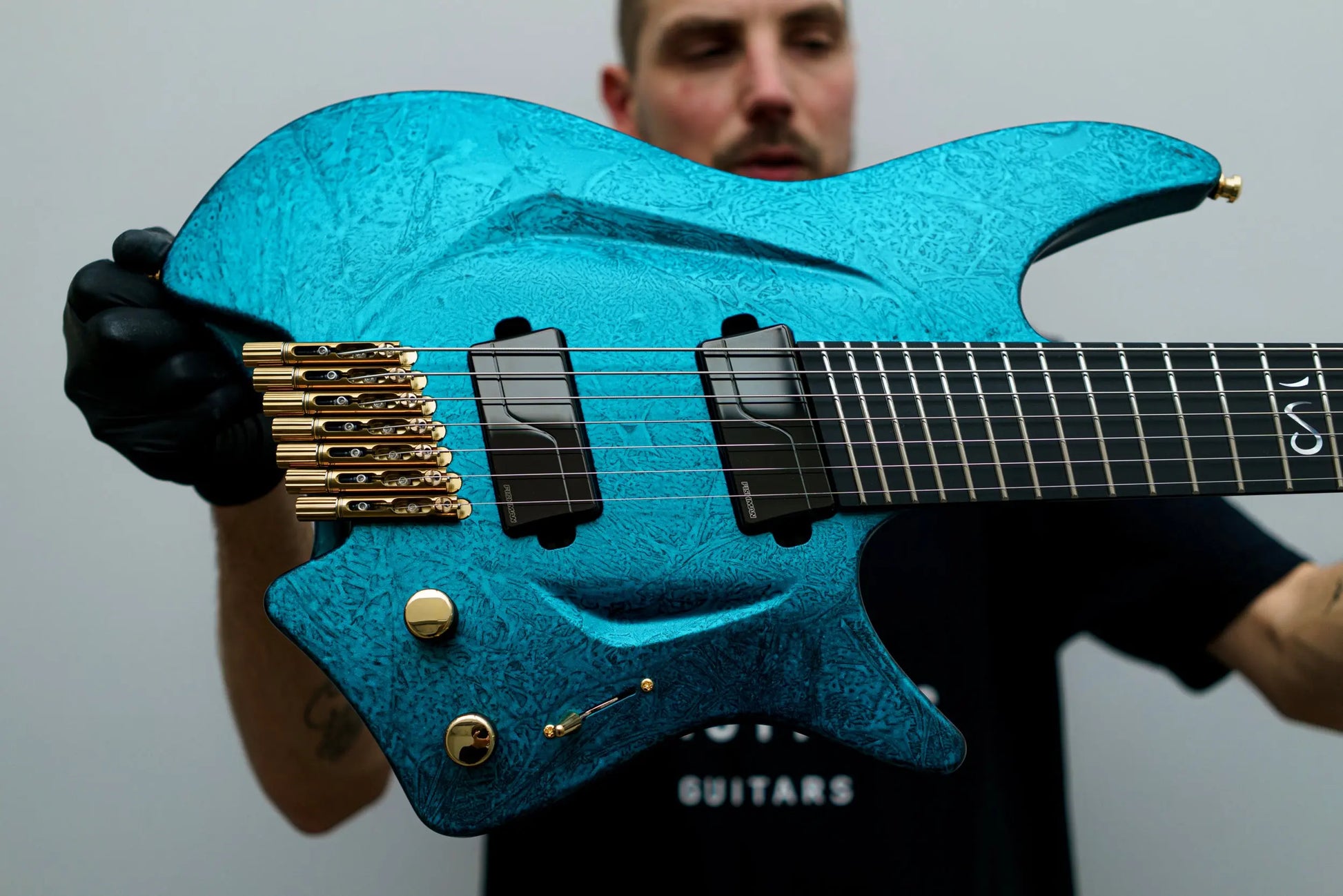 NEW Aristides H/07 2025 Dark Teal Marble Satin - Northerner Guitars