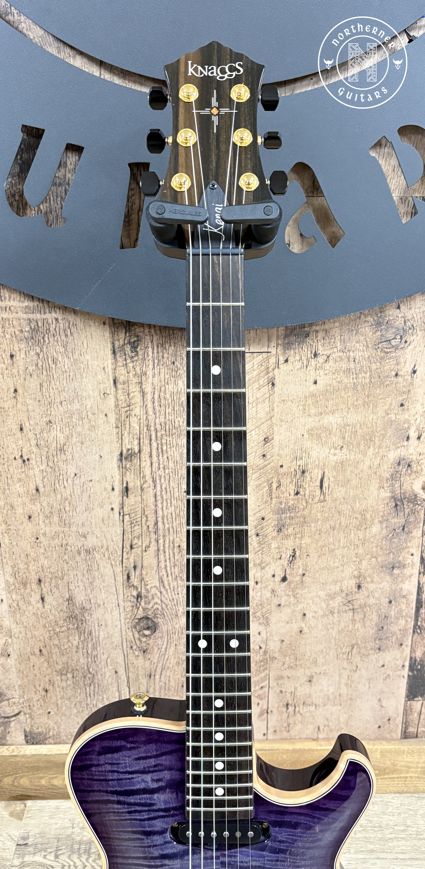 USED Knaggs Kenai Trem HSS T2 2025 Purple / Blue Burst