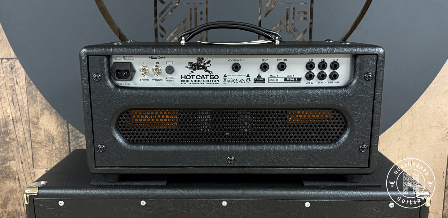 NEW Bad Cat Hot Cat 50 Head Mod Shop Edition