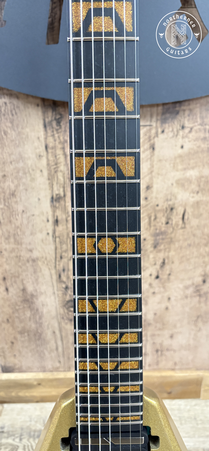 NEW Ruf Guitars Vinci 7 2026 Gold Sparkle w/ Sustainiac
