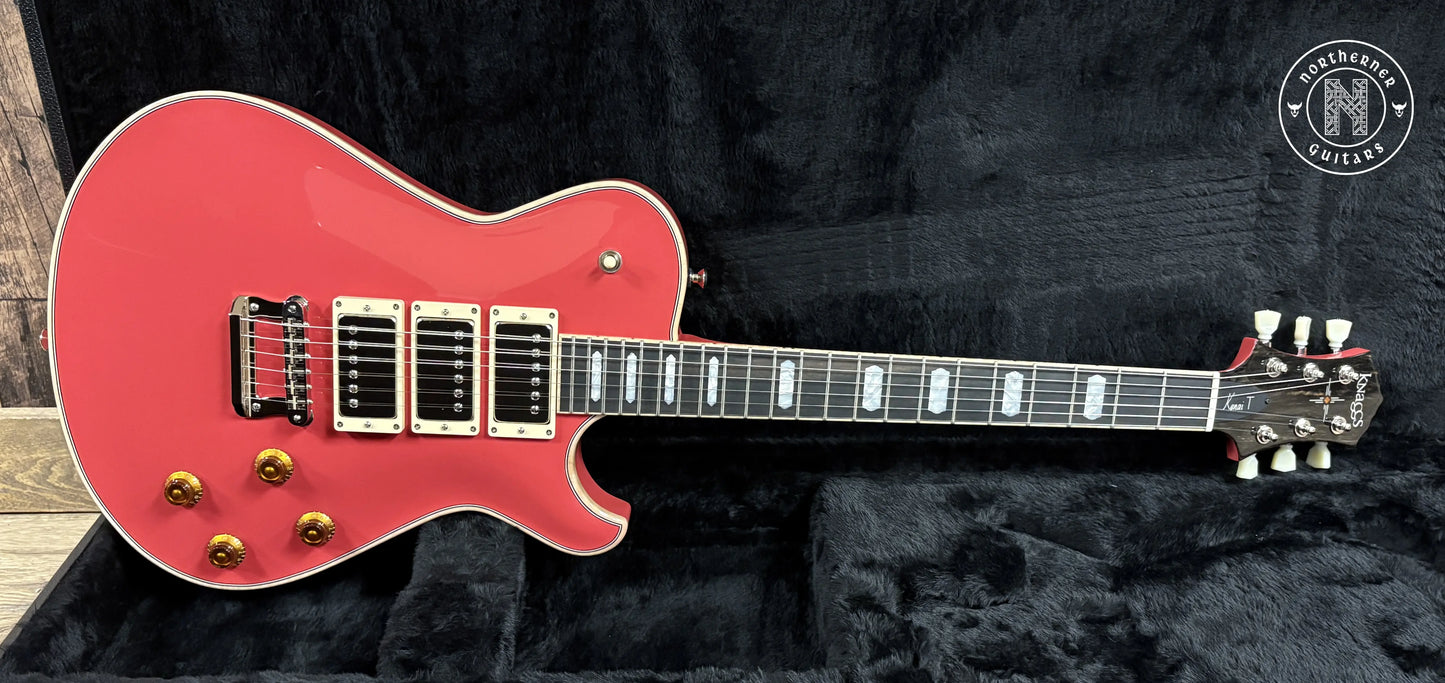 NEW Knaggs Kenai T HHH 2025 Fiesta Red - Northerner Guitars