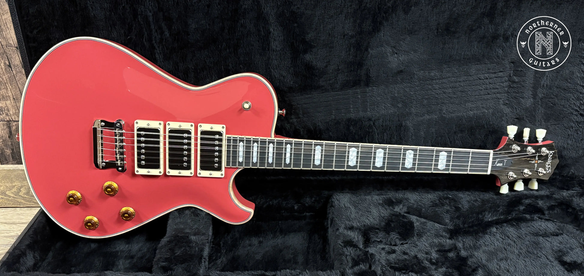 NEW Knaggs Kenai T HHH 2025 Fiesta Red - Northerner Guitars