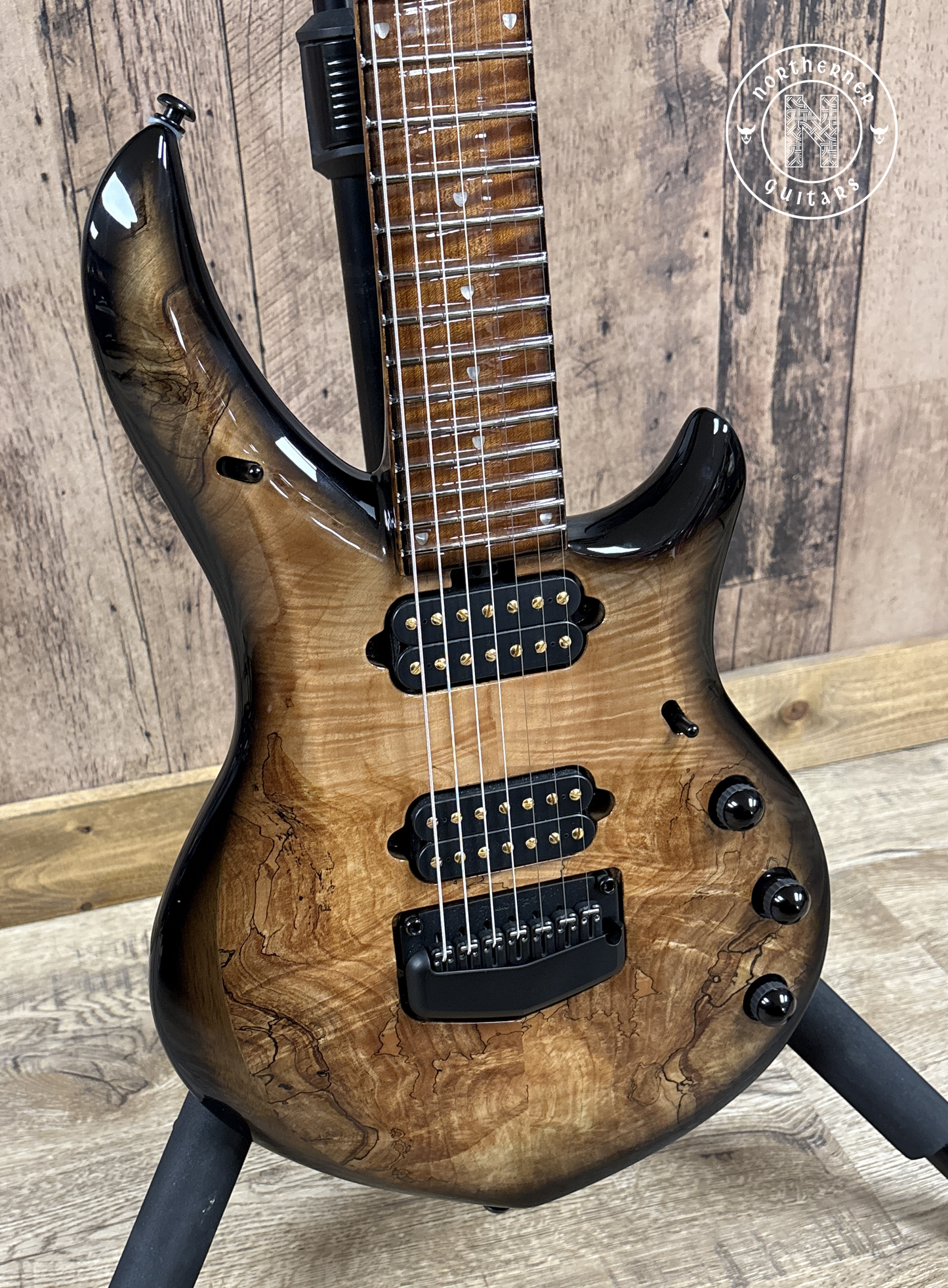 USED Ernie Ball Music Man John Petrucci Signature Majesty 7 2023 Spice Melange - Limited #42/60