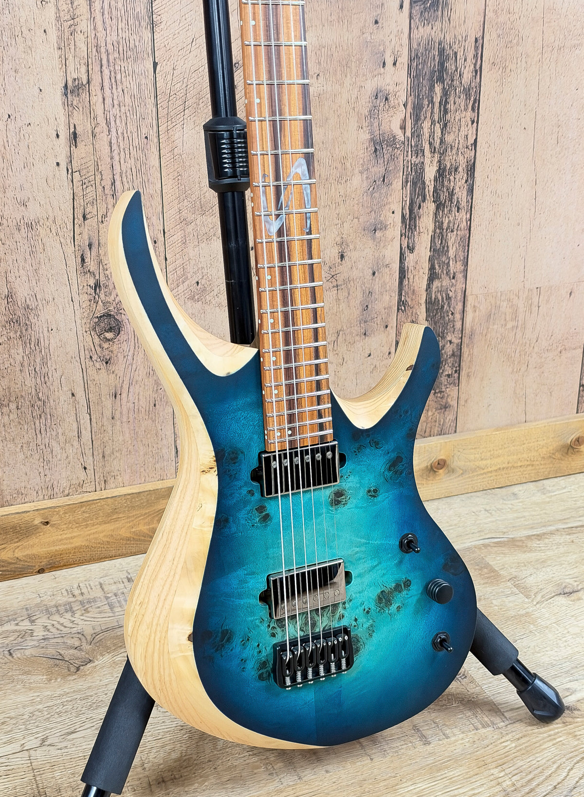 NEW Skervesen Chimera 6 28" Baritone Blue Burst