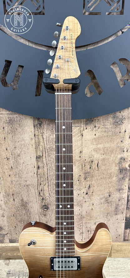 USED Patrick James Eggle Oz-T Carved Top Semi-Hollow
