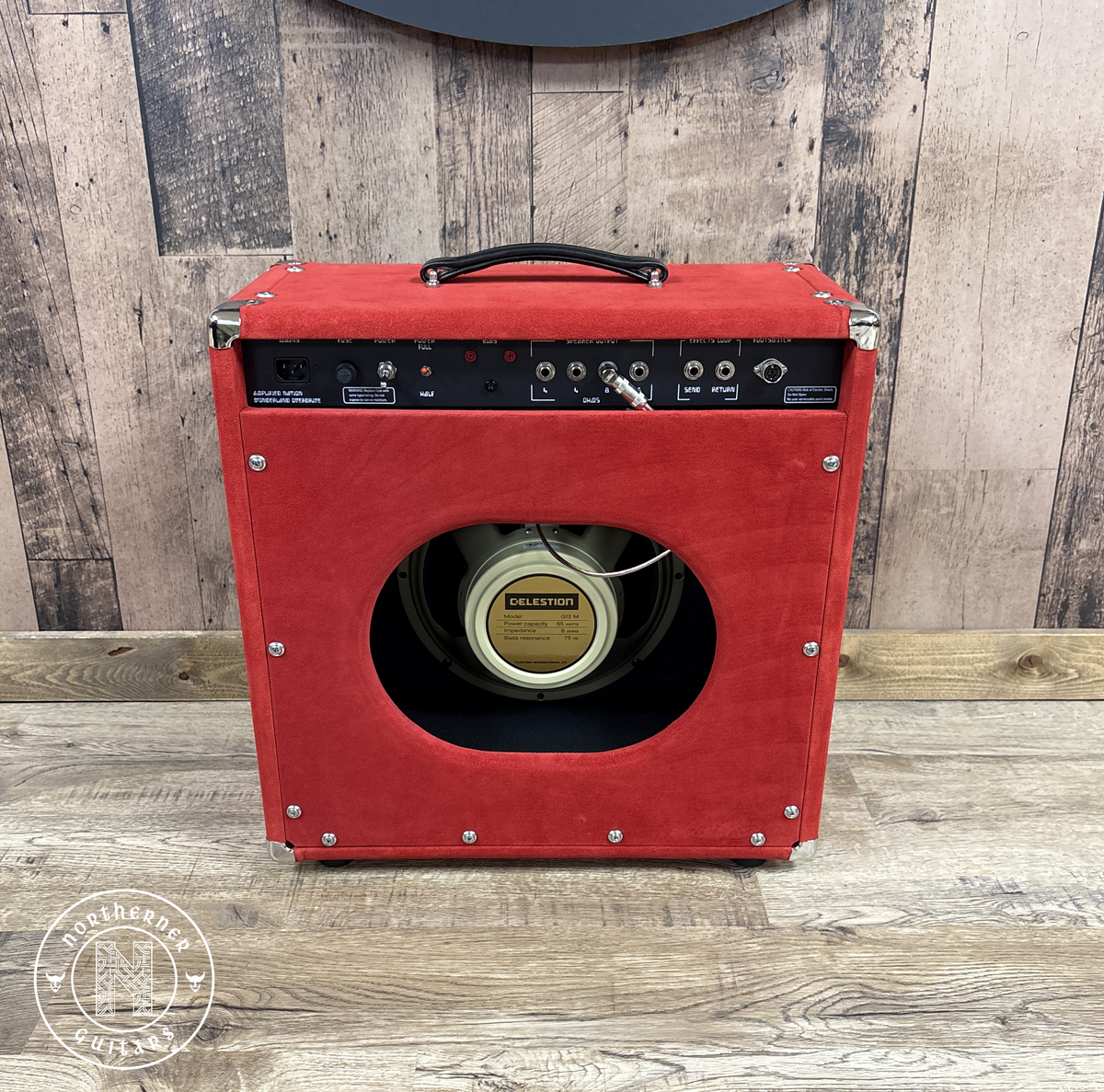 NEW Amplified Nation Wonderland Overdrive v2 1x12 Combo Red Suede