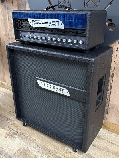 NEW RedSeven Amplification 4x12 EVO Cab Black Croc Tolex - Northerner Guitars