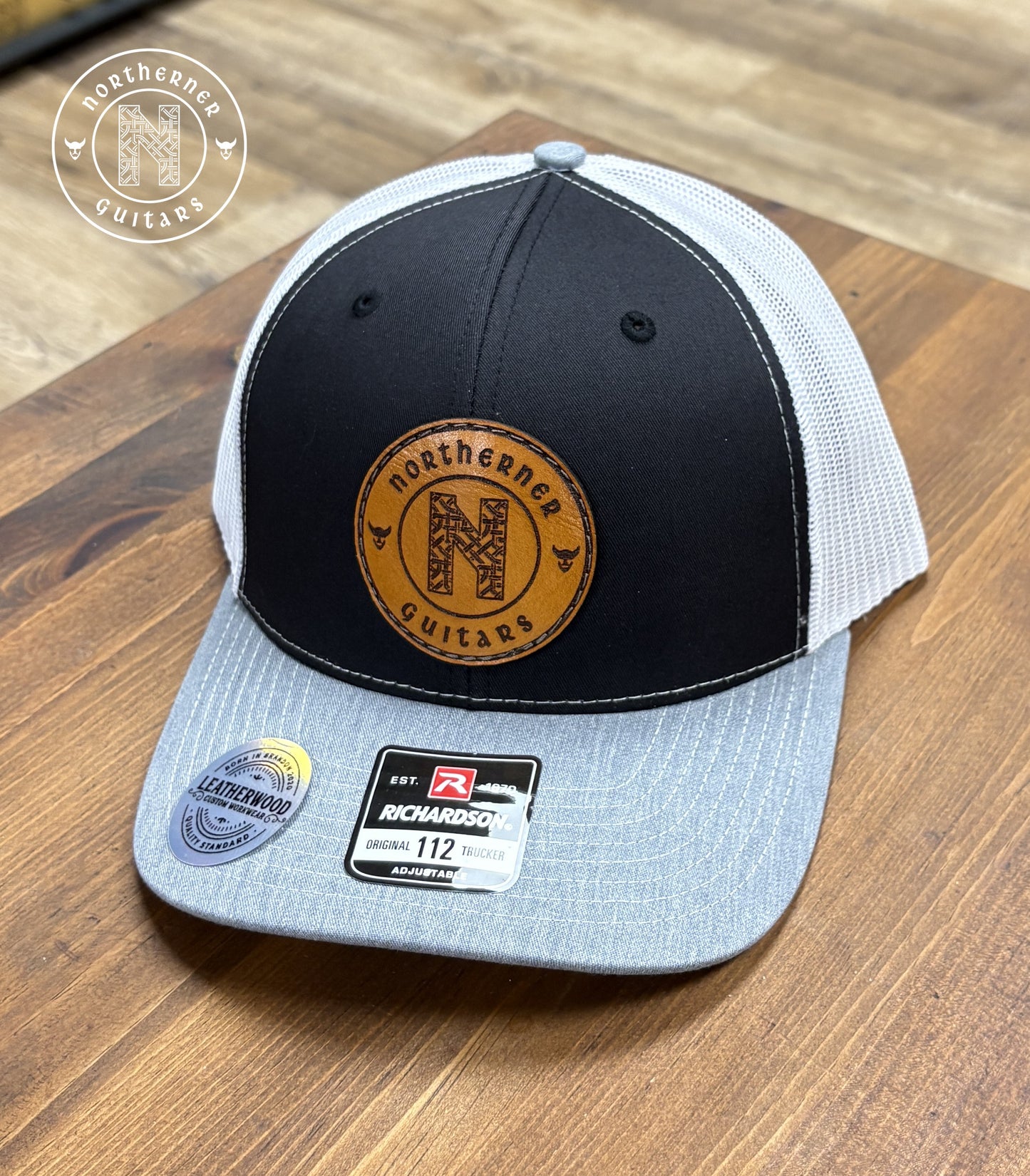 Northerner Guitars Leather Patch Hat (Various Colors Available)
