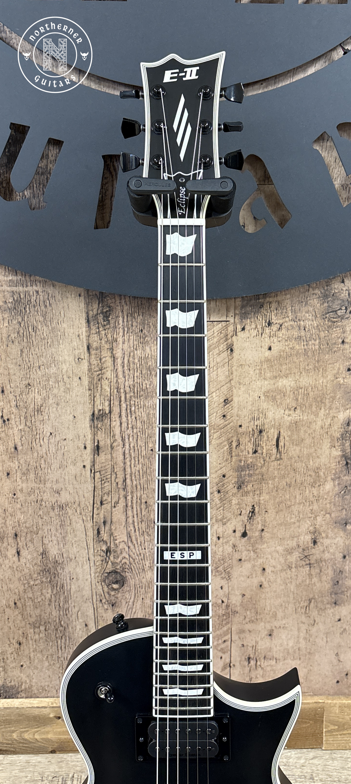 USED ESP E-II Eclipse ET Evertune Black Satin
