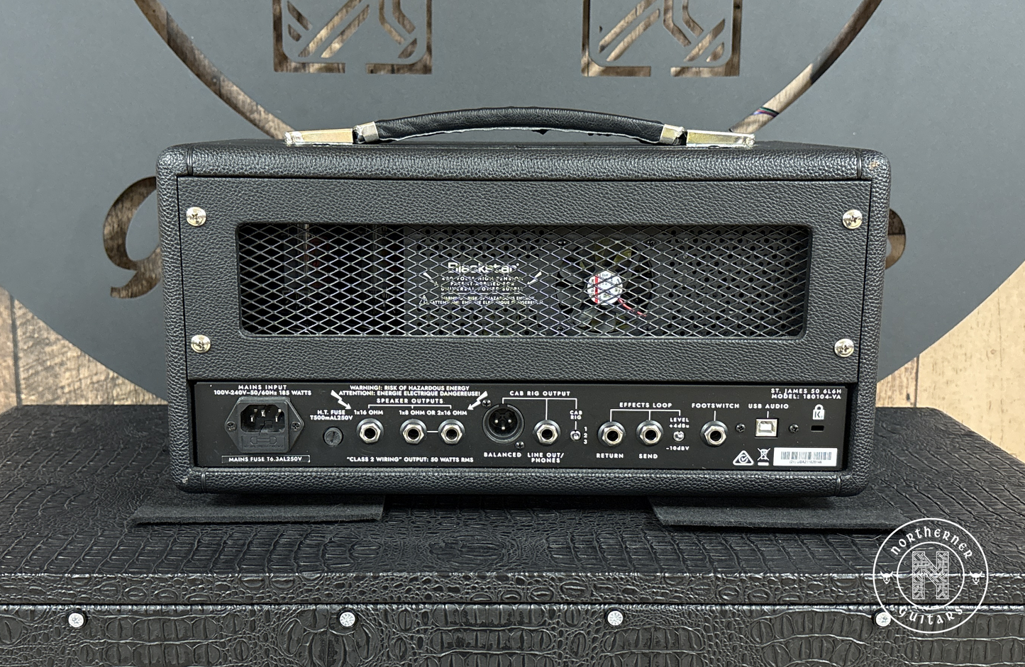 USED Blackstar St. James 6L6 2 Channel 50 Watt Guitar Amp Head