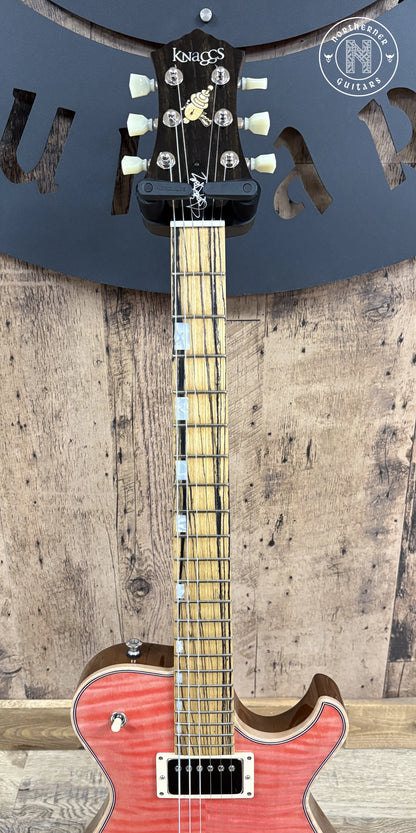 NEW Knaggs SSC T1 Steve Stevens Signature 2025 Pink w/ Pale Moon Ebony Fretboard - Northerner Guitars