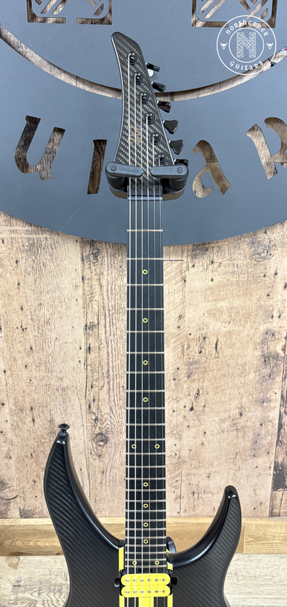 NEW Ruf Guitars Schrodinger 6 Open Carbon Yellow Racing Stripes