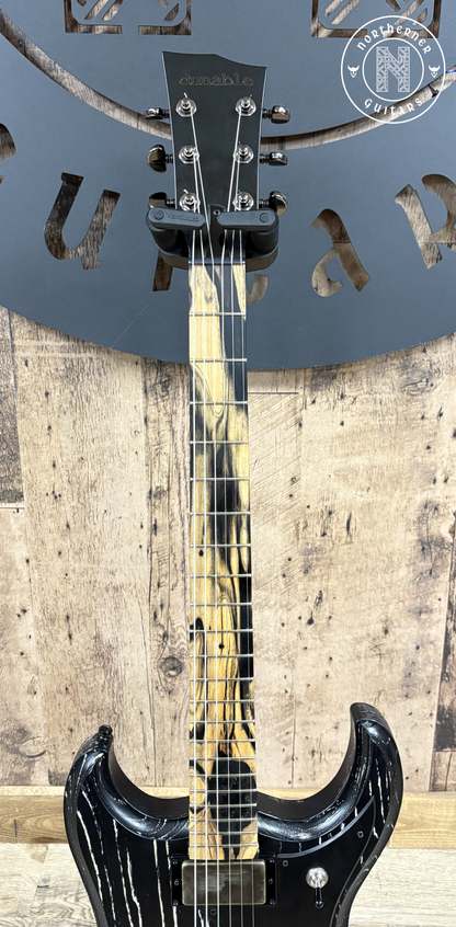 USED Dunable Gnarwhal 2024 Black / Creme Scarred Swamp Ash