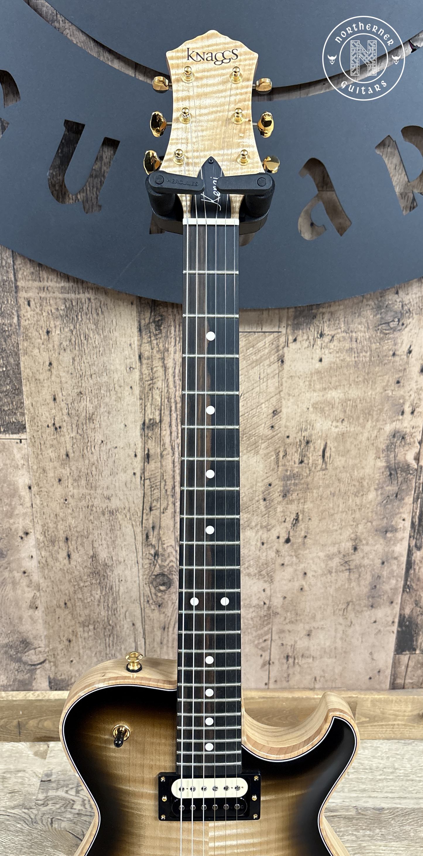 NEW Knaggs Kenai "Yard Dog" Black Burst