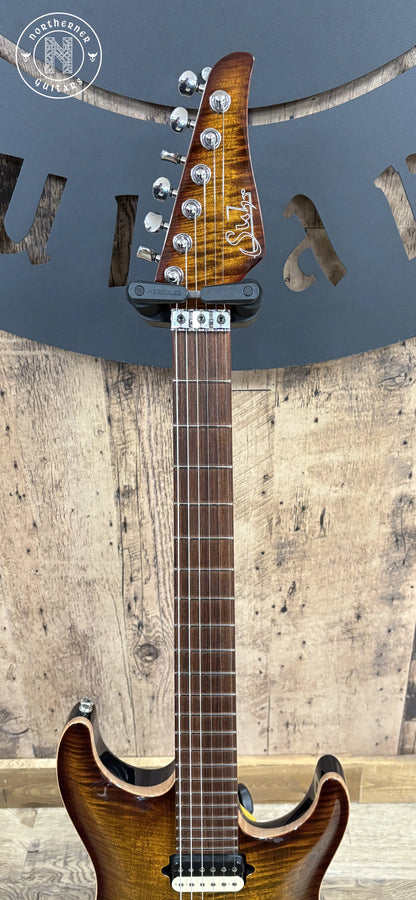 USED Suhr Custom Shop Standard Carve Top Bengal Burst w/ Brazilian Rosewood Fretboard - Northerner Guitars