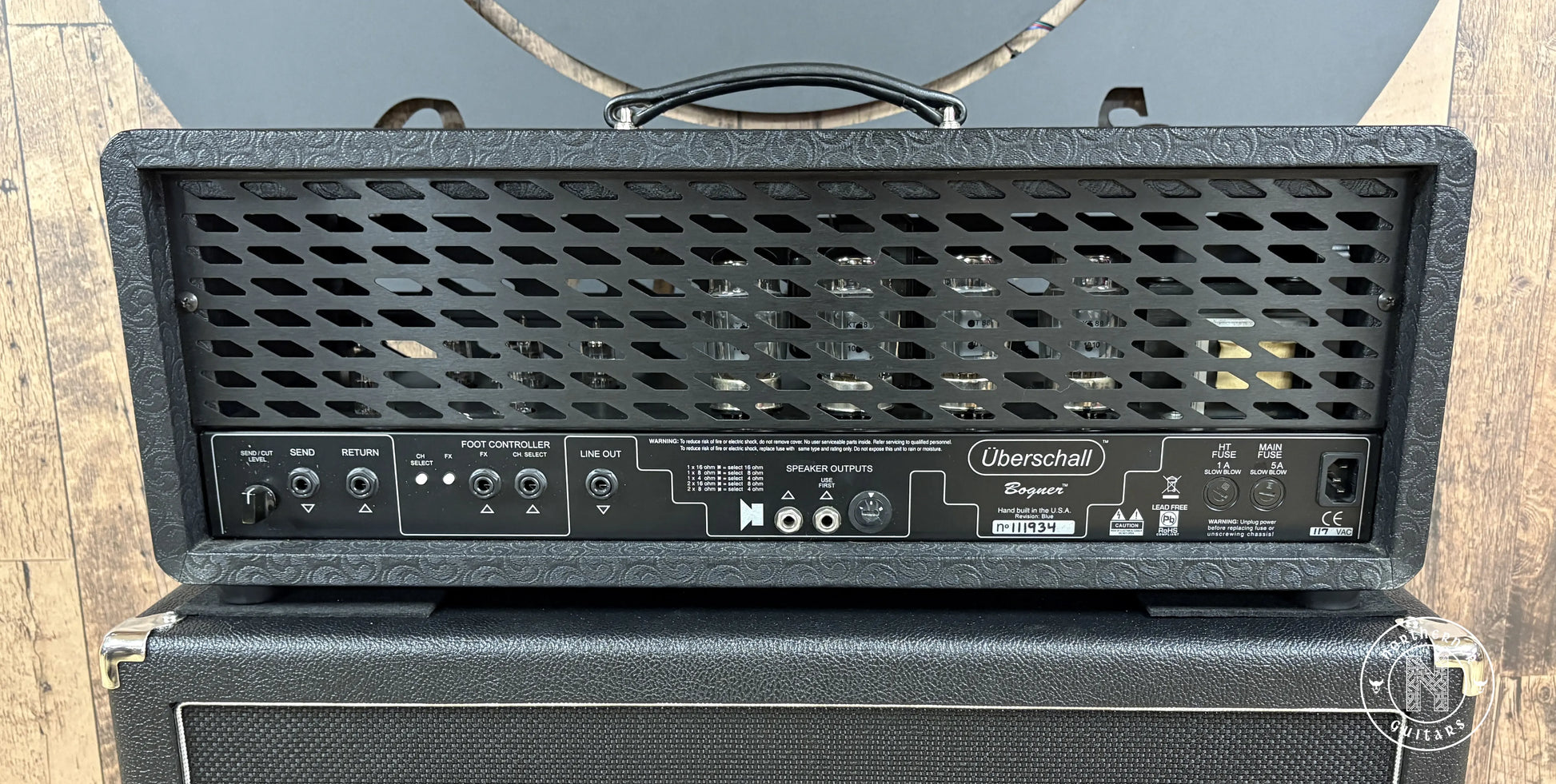 USED Bogner Uberschall Twin Jet Rev. Blue - Northerner Guitars