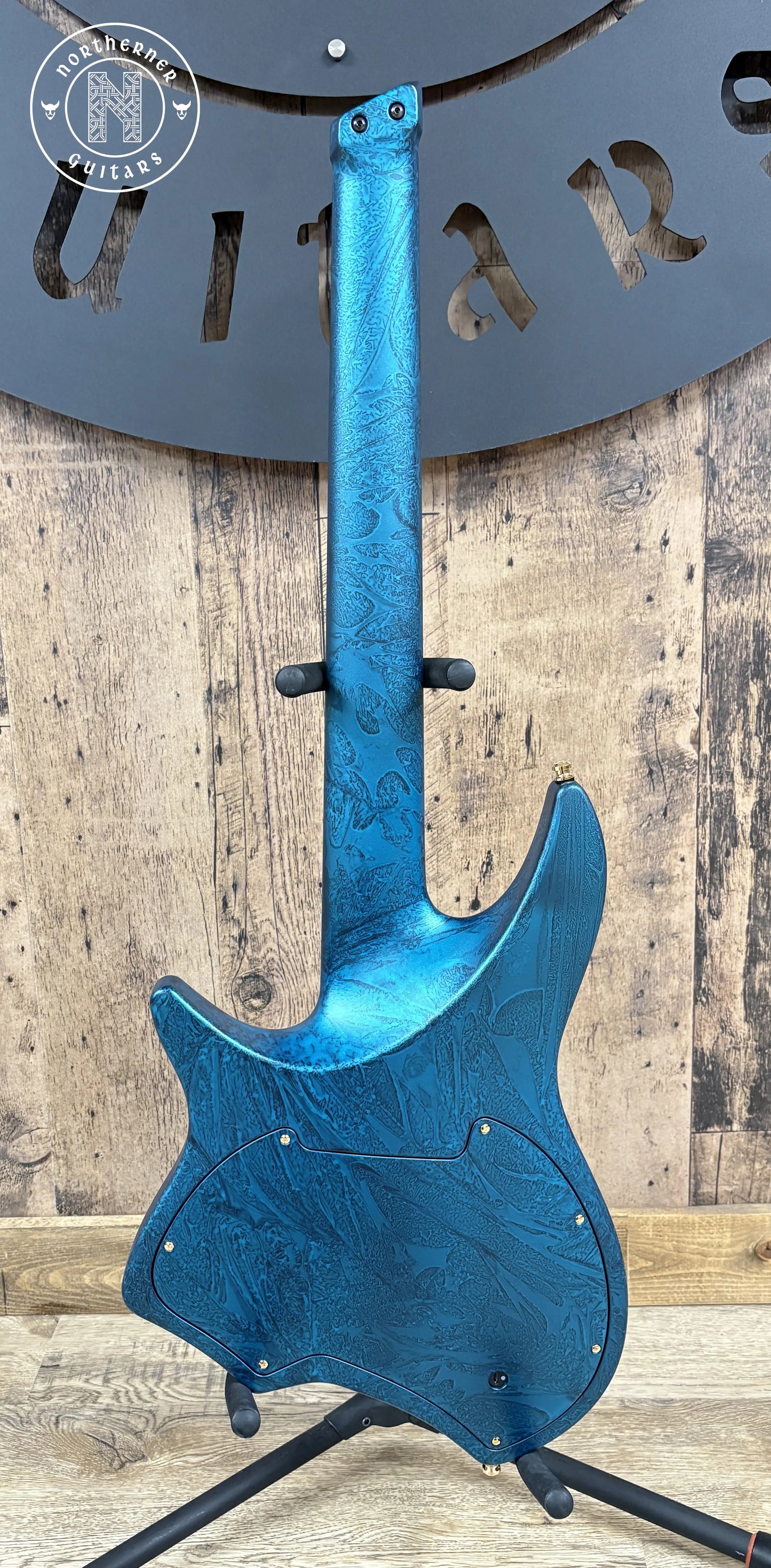 NEW Aristides H/07 2025 Dark Teal Marble Satin - Northerner Guitars