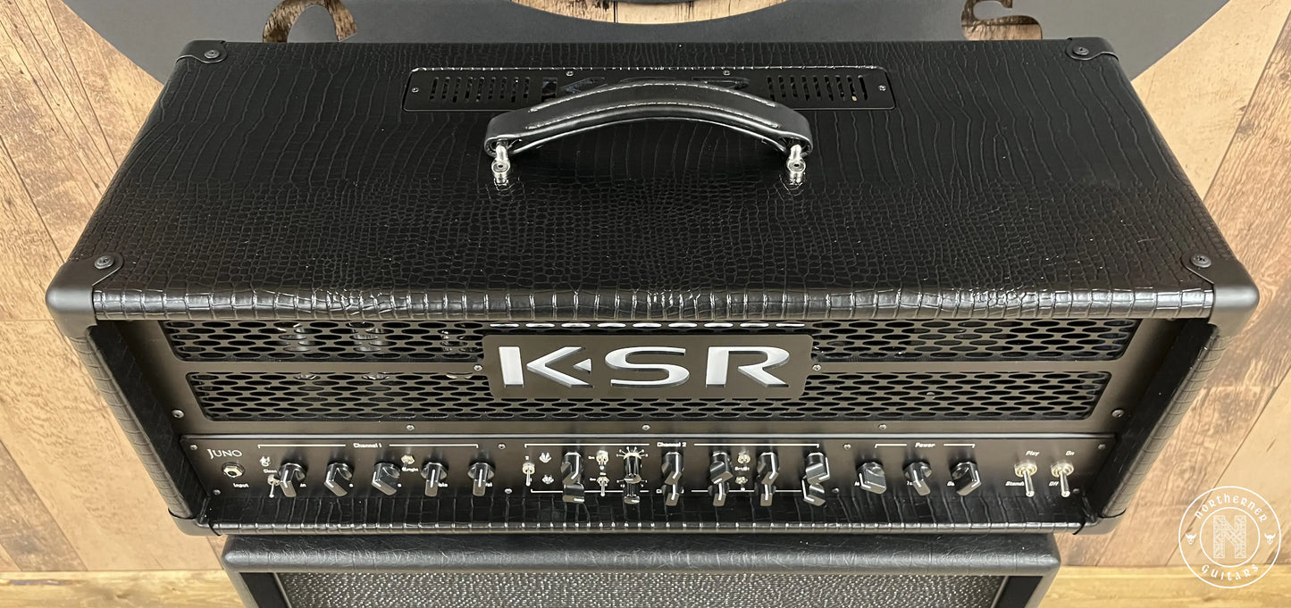 NEW KSR Amplification Juno 100 w/ Metal LED Grill 2024 Black Croc Tolex - Northerner Guitars