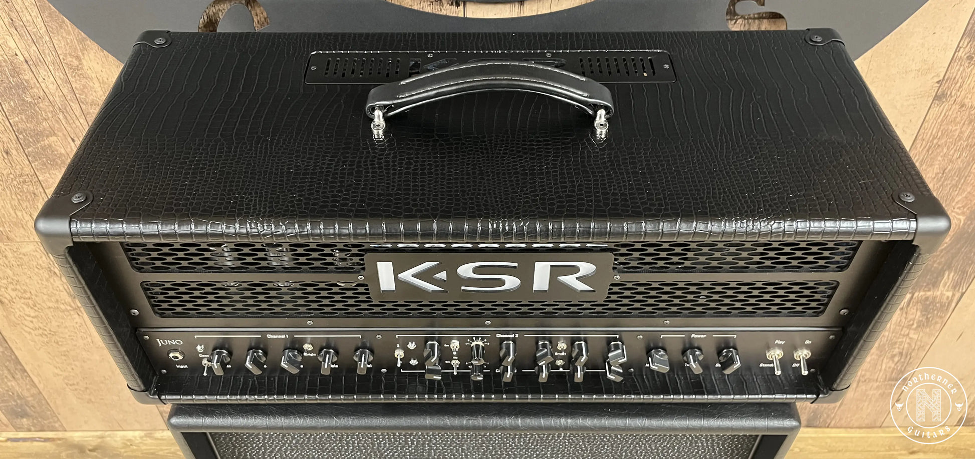 NEW KSR Amplification Juno 100 w/ Metal LED Grill 2024 Black Croc Tolex - Northerner Guitars