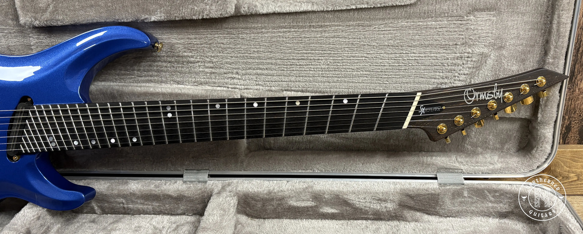 USED Ormsby SX Carved Top 10th Anniversary Blue Metallic - Northerner Guitars