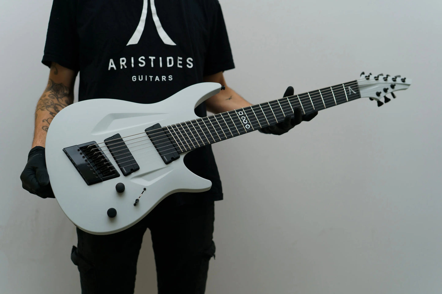 NEW Aristides 080SR Evertune 2025 Light Grey - Northerner Guitars