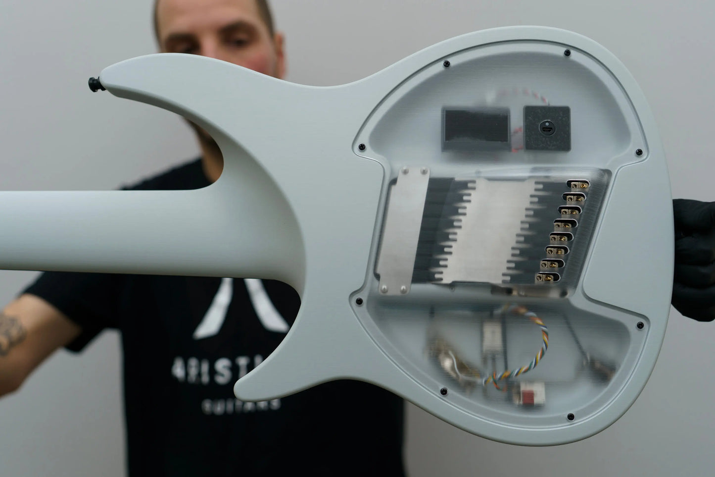 NEW Aristides 080SR Evertune 2025 Light Grey - Northerner Guitars