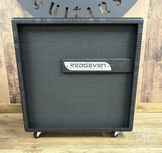 NEW RedSeven Amplification 4x12 EVO Cab Black Croc Tolex - Northerner Guitars
