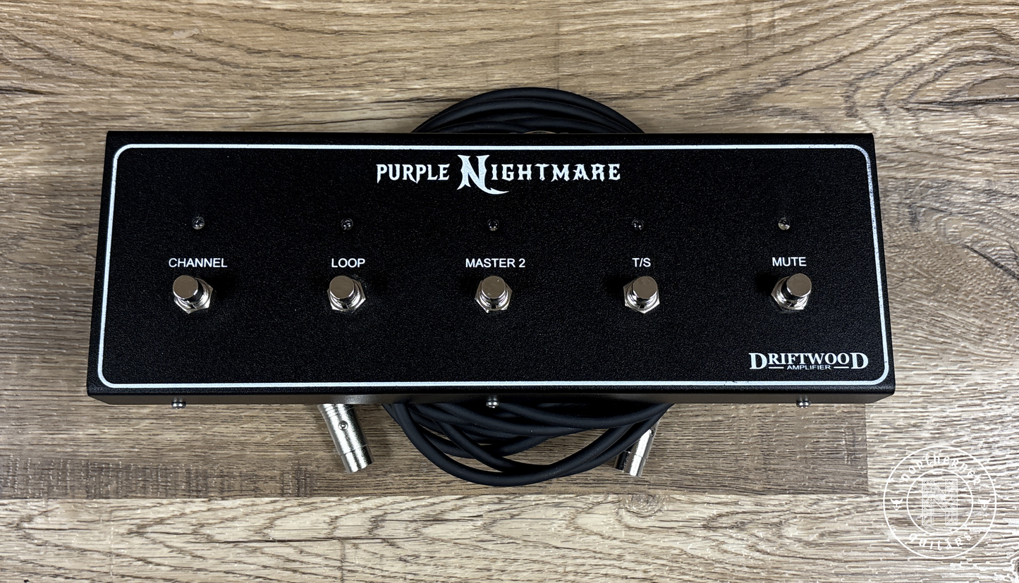 USED Driftwood Purple Nightmare 2024 Flame Maple Blue Burst