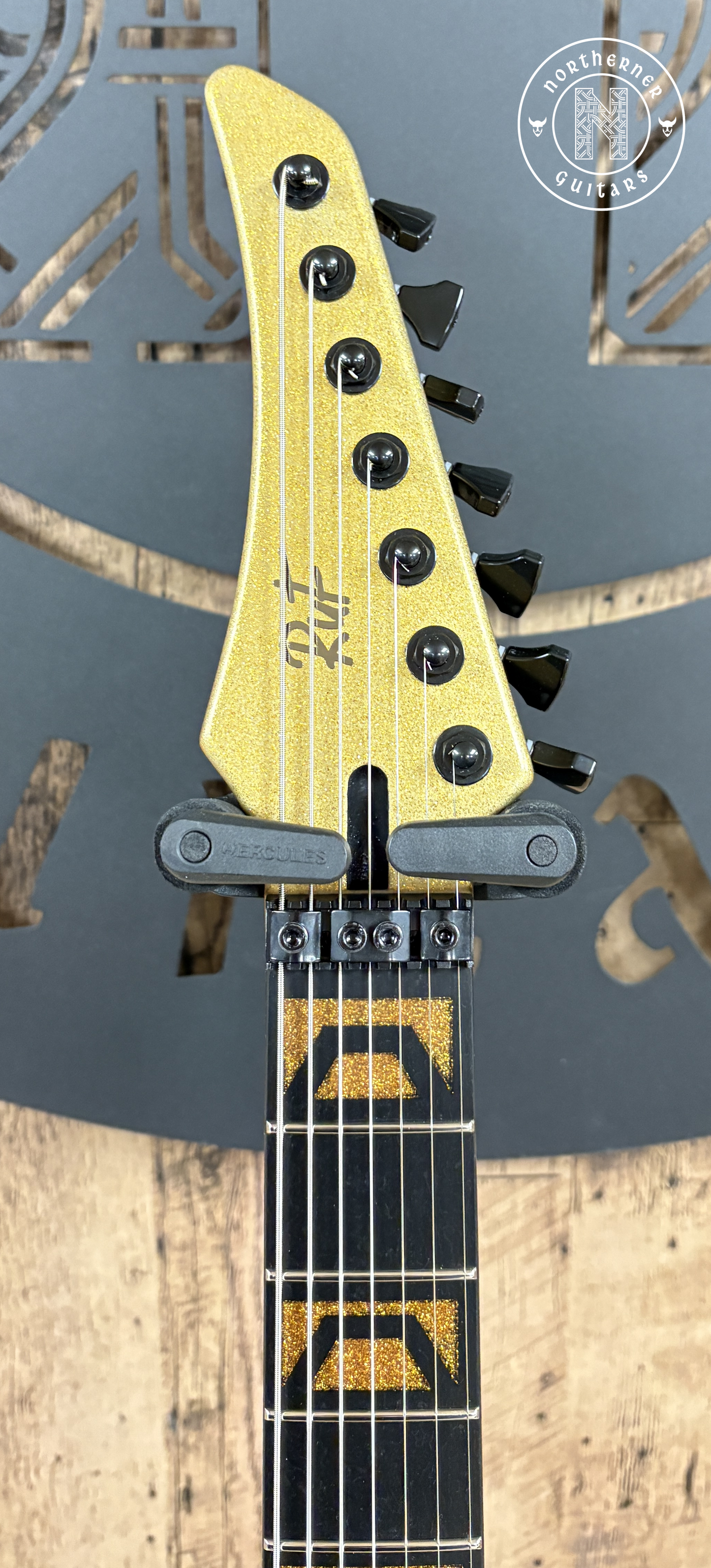 NEW Ruf Guitars Vinci 7 2026 Gold Sparkle w/ Sustainiac