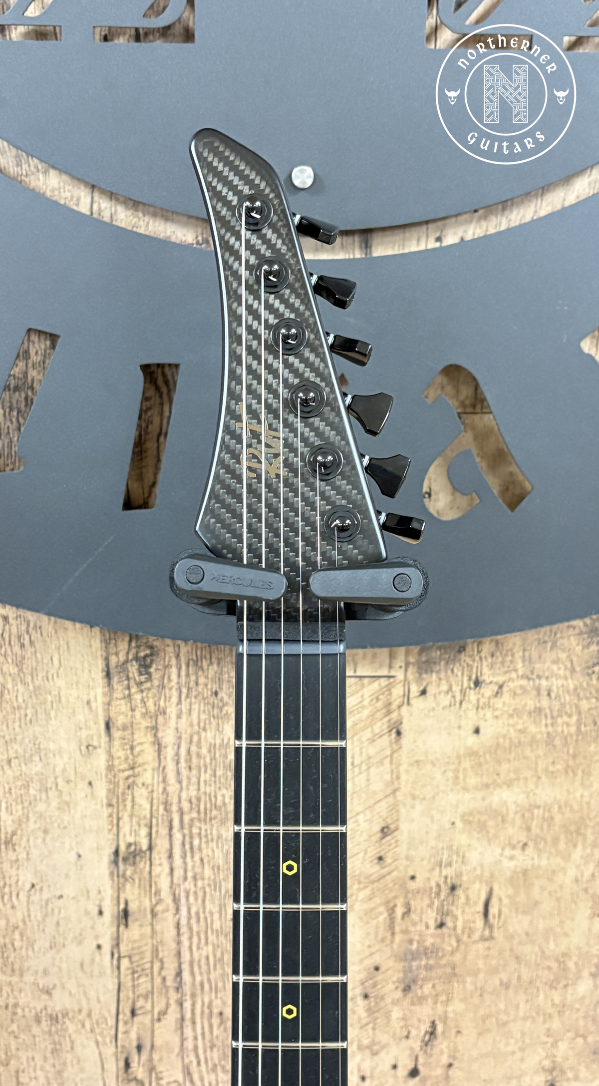 NEW Ruf Guitars Schrodinger 6 Open Carbon Yellow Racing Stripes
