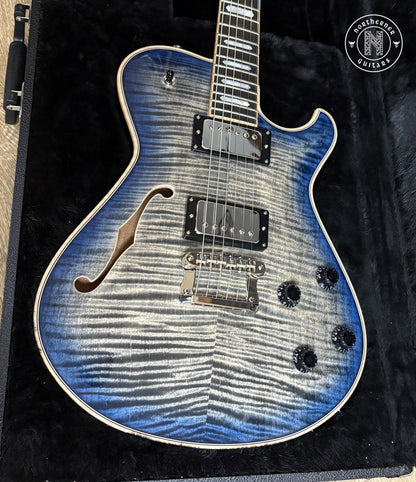 NEW Knaggs Kenai Hollowbody T1 2025 Charcoal / Blue Burst - Northerner Guitars