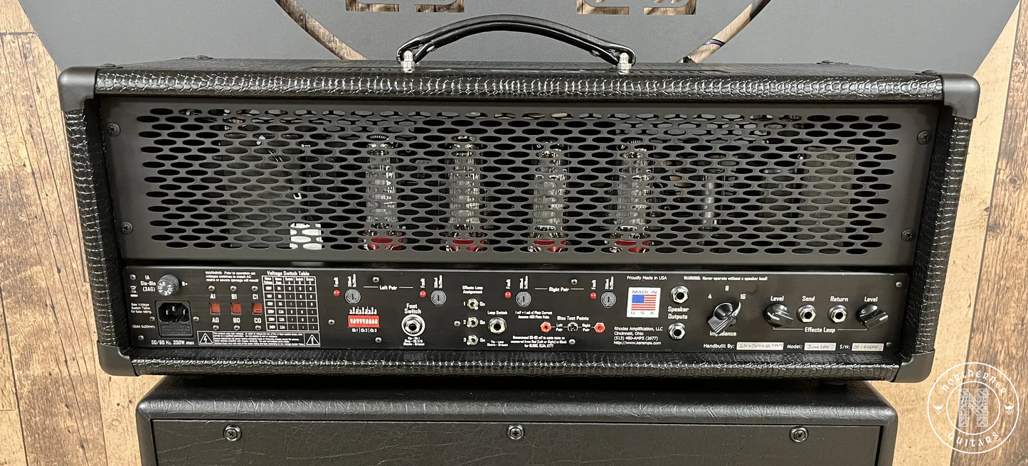 NEW KSR Amplification Juno 100 w/ Metal LED Grill 2024 Black Croc Tolex - Northerner Guitars