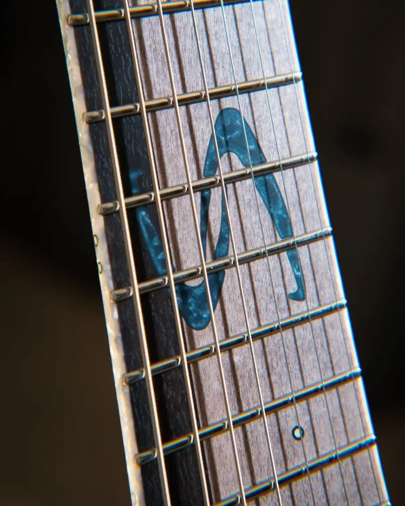 NEW Skervesen Raptor 7FF 2025 Poplar Burl "Nebula" - Northerner Guitars