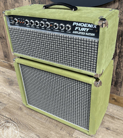 NEW Amplified Nation Phoenix Fury 2025 Angry Phrogg Suede w/ Matching 1x12 Cab - Northerner Guitars