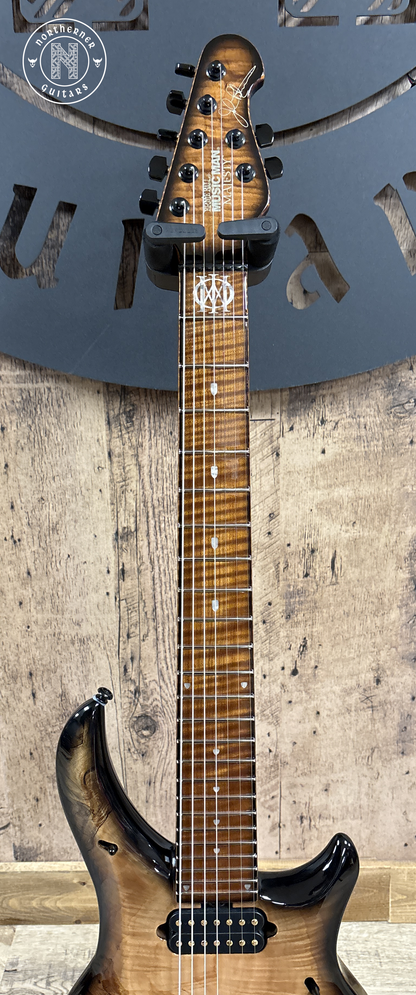 USED Ernie Ball Music Man John Petrucci Signature Majesty 7 2023 Spice Melange - Limited #42/60
