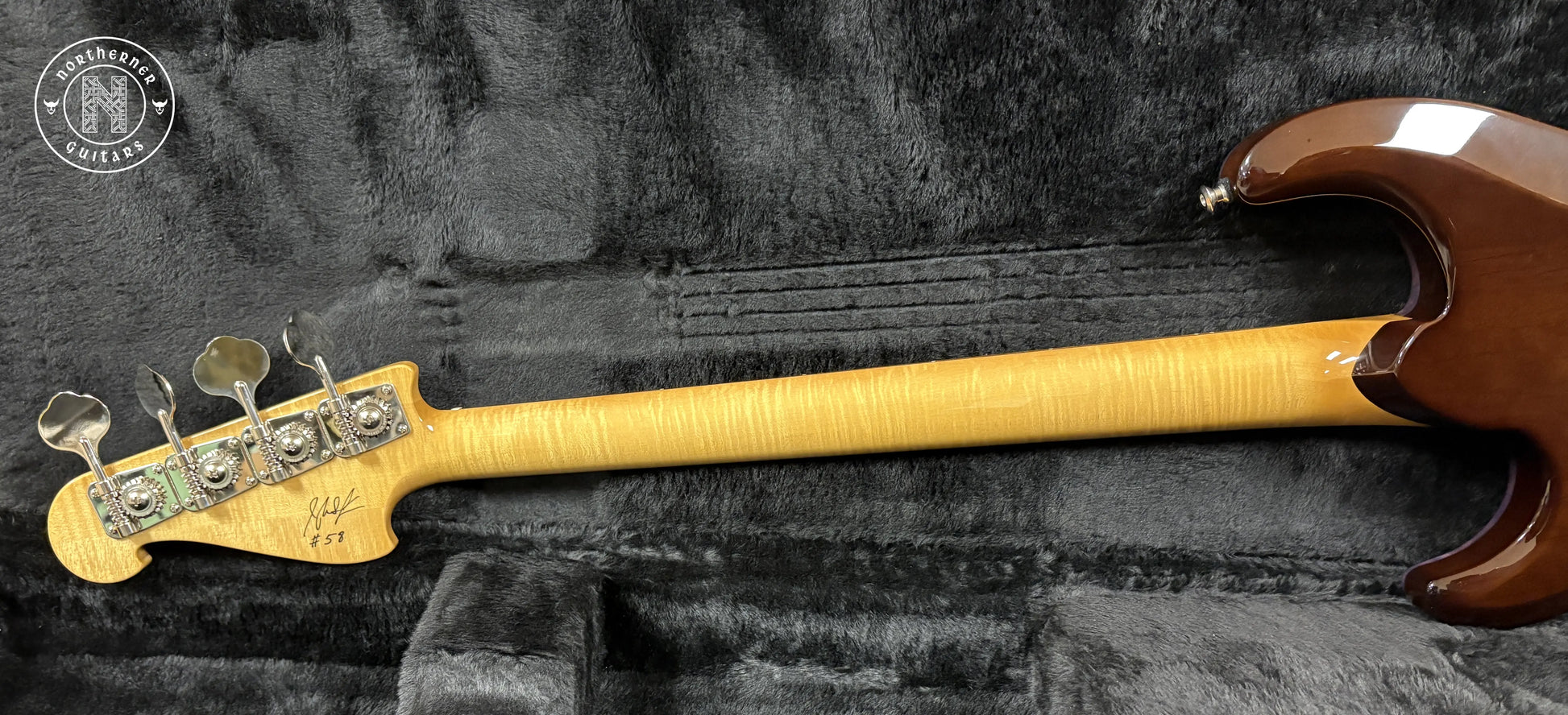 DEMO Knaggs Severn Bass 4 2025 Purple - Northerner Guitars