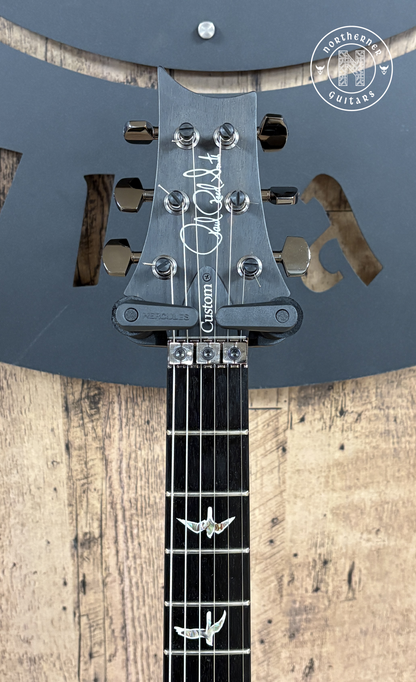 USED PRS Custom 24 Floyd Wood Library 2019 Satin Charcoal
