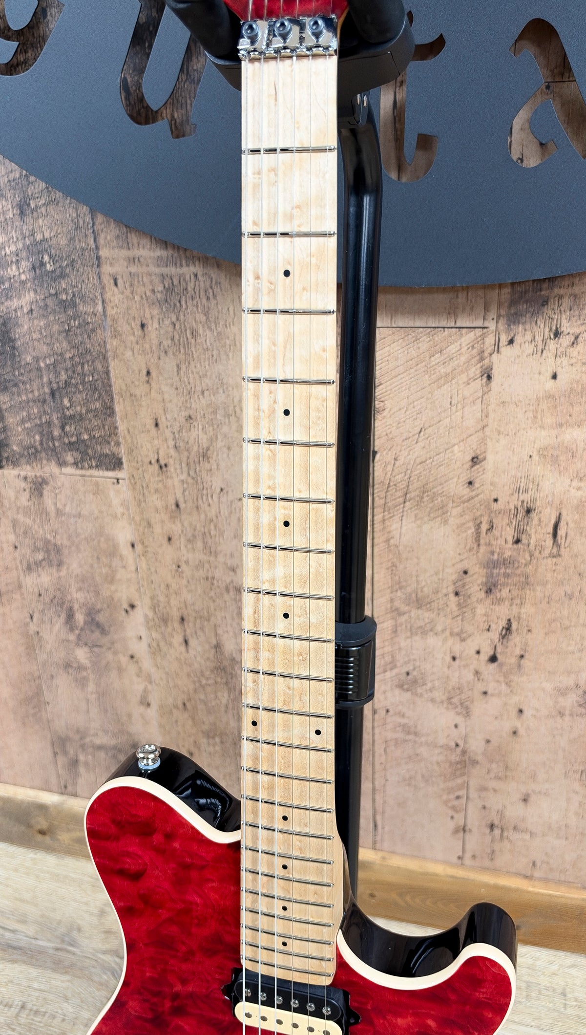 USED Ernie Ball Music Man Axis 30th Anniversary Limited Edition 2026 Translucent Red - #44/100