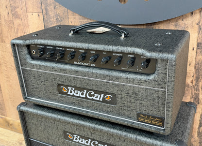 NEW Bad Cat Black Cat 30 Head Mark Sampson Mod Shop Edition Pewter Trout Bronco Tolex