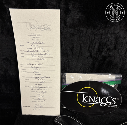 NEW Knaggs Kenai Black / Teal Driftwood