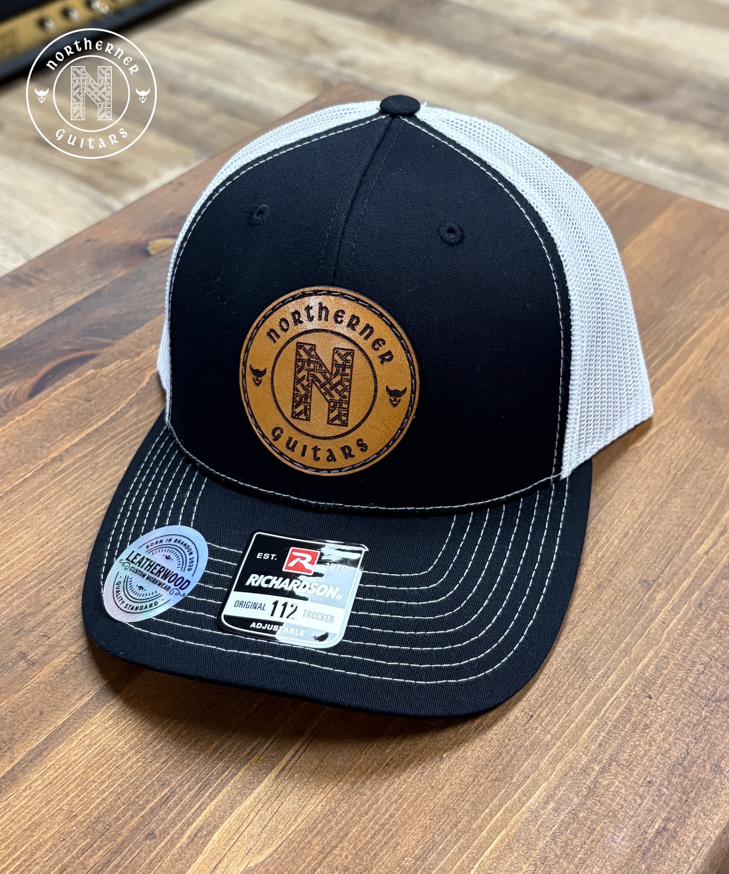 Northerner Guitars Leather Patch Hat (Various Colors Available)