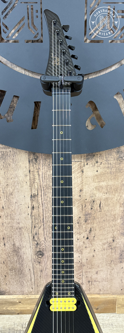 NEW Ruf Guitars Vinci 6 Open Carbon Yellow Bevels
