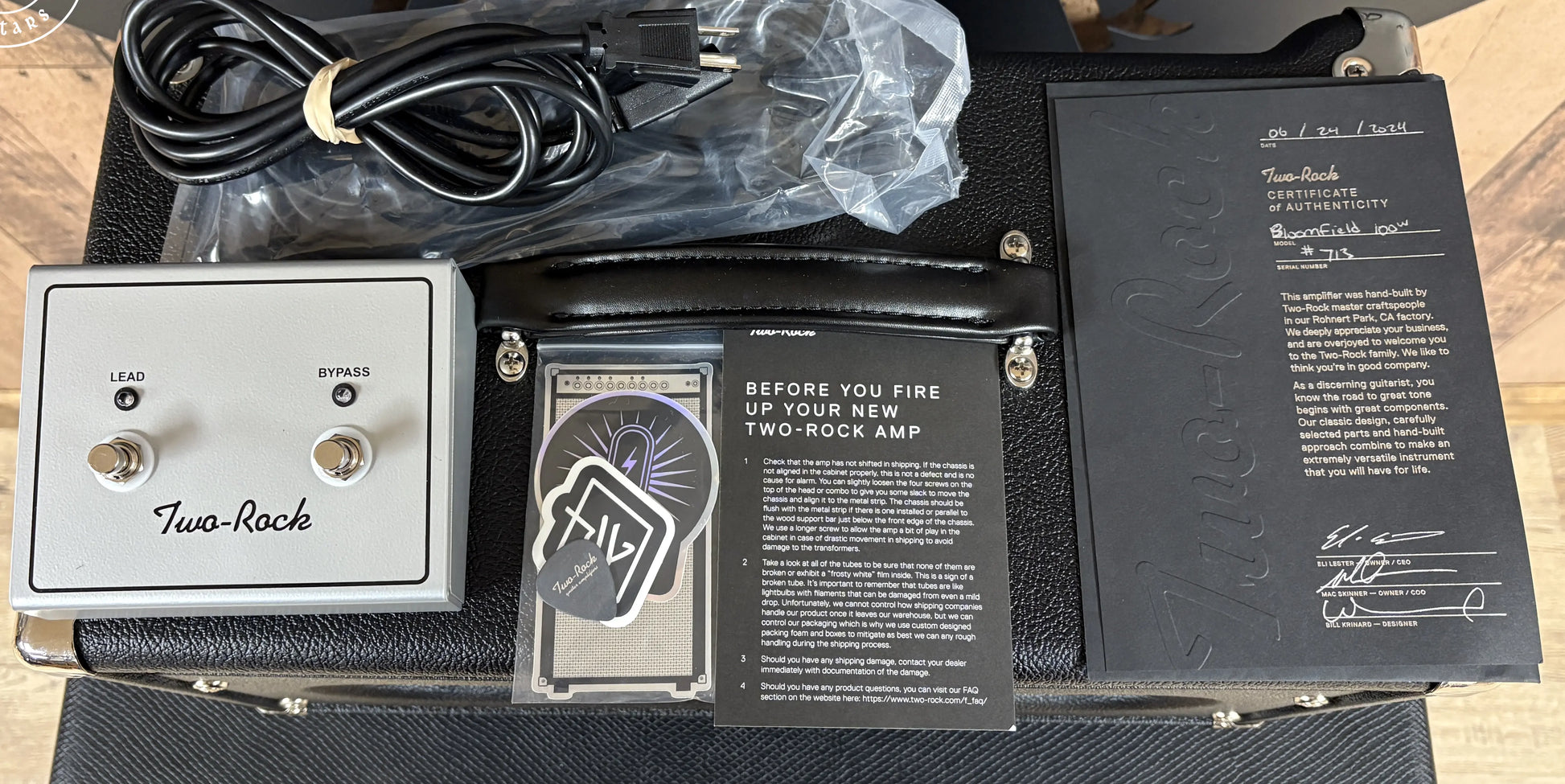 USED Two Rock Bloomfield Drive 6L6 2 Channel 100 Watt Guitar Amp Head 2024 - Northerner Guitars