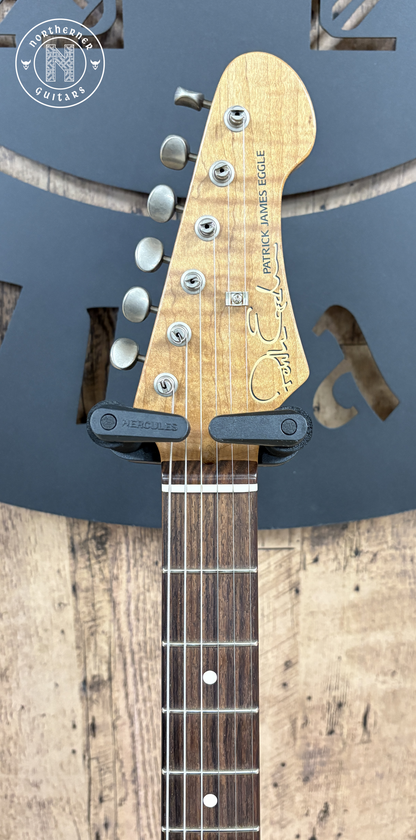 USED Patrick James Eggle Oz-T Carved Top Semi-Hollow