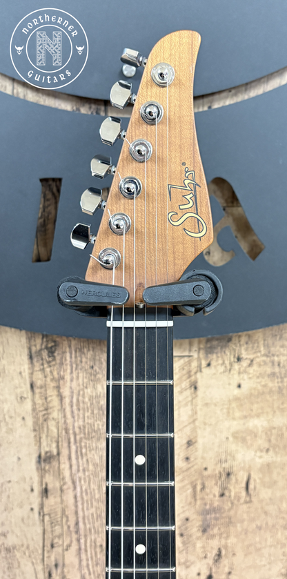 USED Suhr Modern T 2020 Flame Maple Trans Charcoal Burst