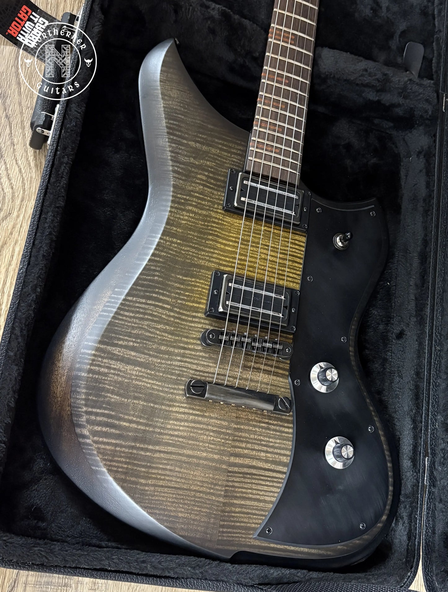 NEW Dunable Yeti 2025 Flame Maple Pale Amber Burst - Northerner Guitars